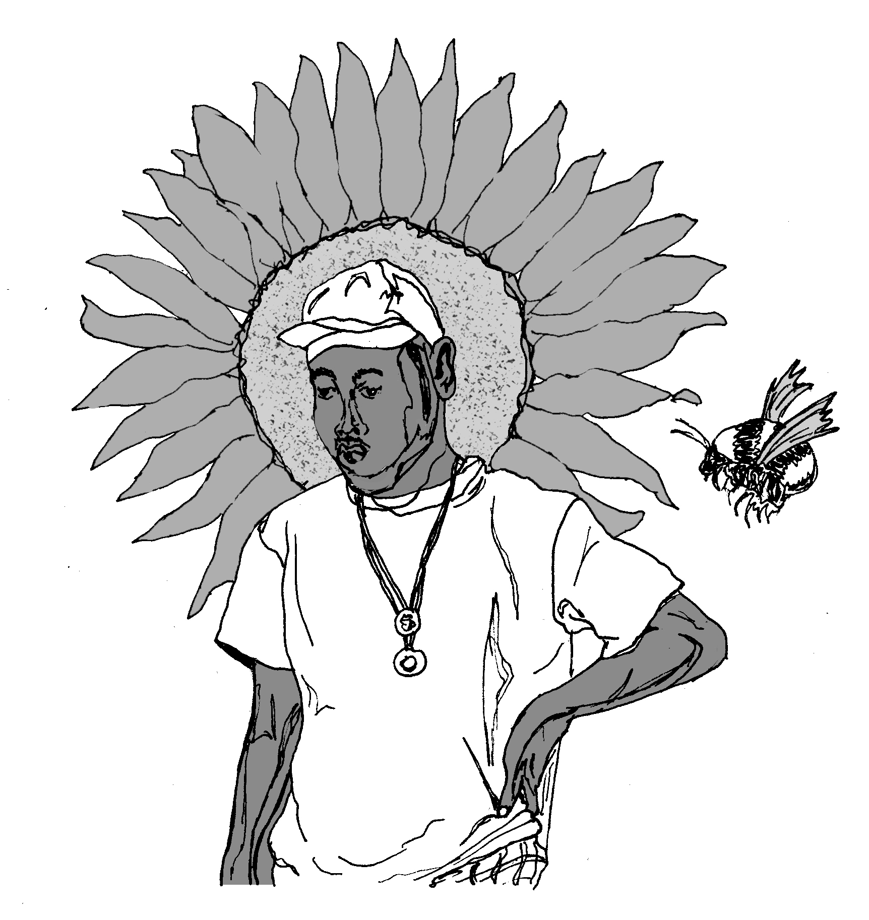 tyler the creator flower boy art