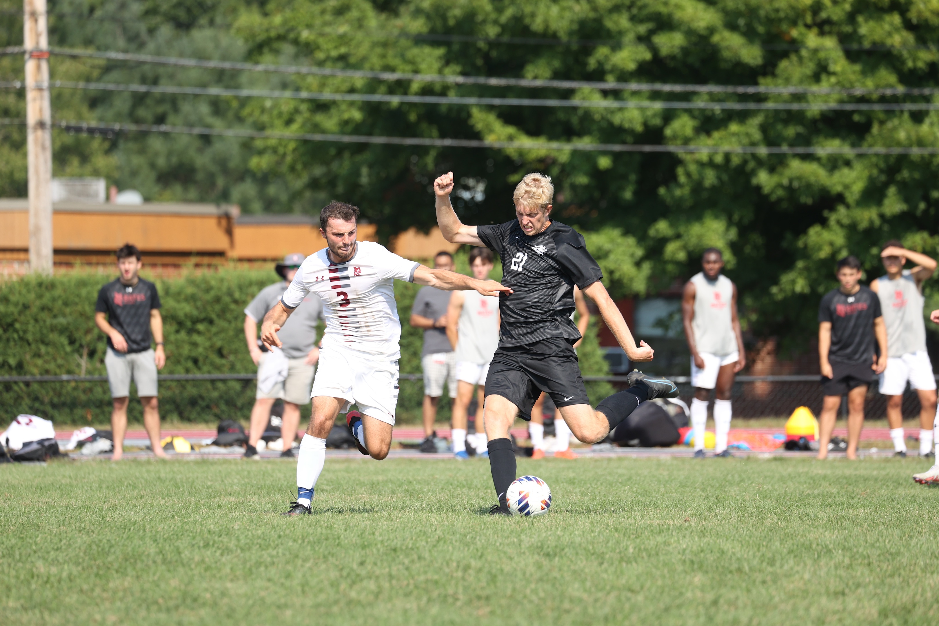 Men’s soccer remains undefeated after a 41 comeback victory over